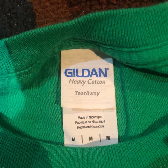 Green pj shirt - Picture 2 of 2